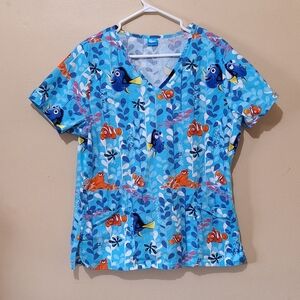 Disney Finding Dory Scrub Top